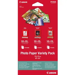 Canon VP-101 Fotopapier Musterpaket Postkarte - 20 Blatt