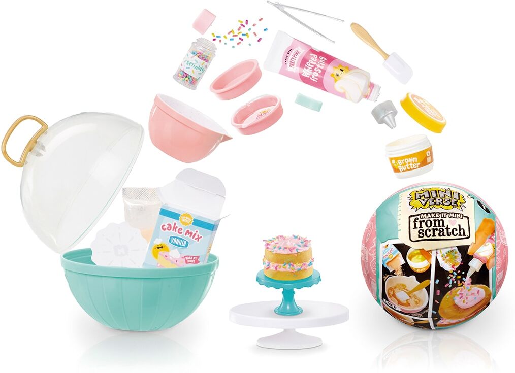 MINIVERSE Bola sorpresa Make It Mini Diner Scratch modelos surtidos.