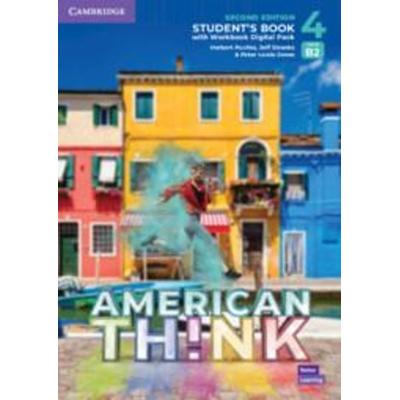 Think Level 4 Student's Book with Workbook Digital Pack American English, Taschenbuch von Herbert Puchta,Jeff Stranks,Peter Lewis-Jones, Cambridge