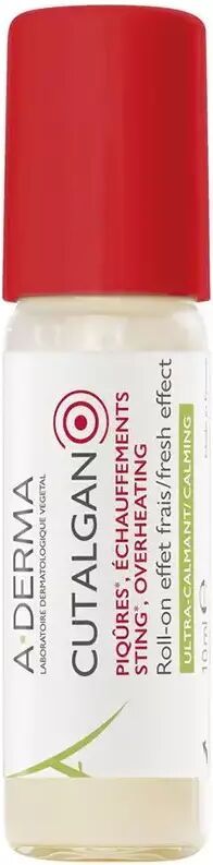 A-DERMA Cutalgan Roll-On Ultra-Calming Refreshing Effect 10 ml
