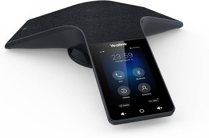 Yealink CP935W Un système d’audioconférence puissant et élégant pour des conversations téléphoniques en haute définition.