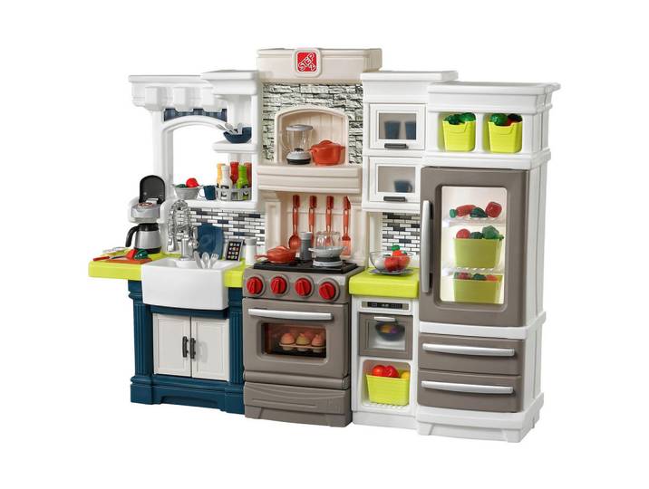 Kinderküche, Mehrfarbig, Kunststoff, 167x127x35.6 cm, unisex, EN 71, CE, Spielzeug, Kinderspielzeug, Kinderküchen