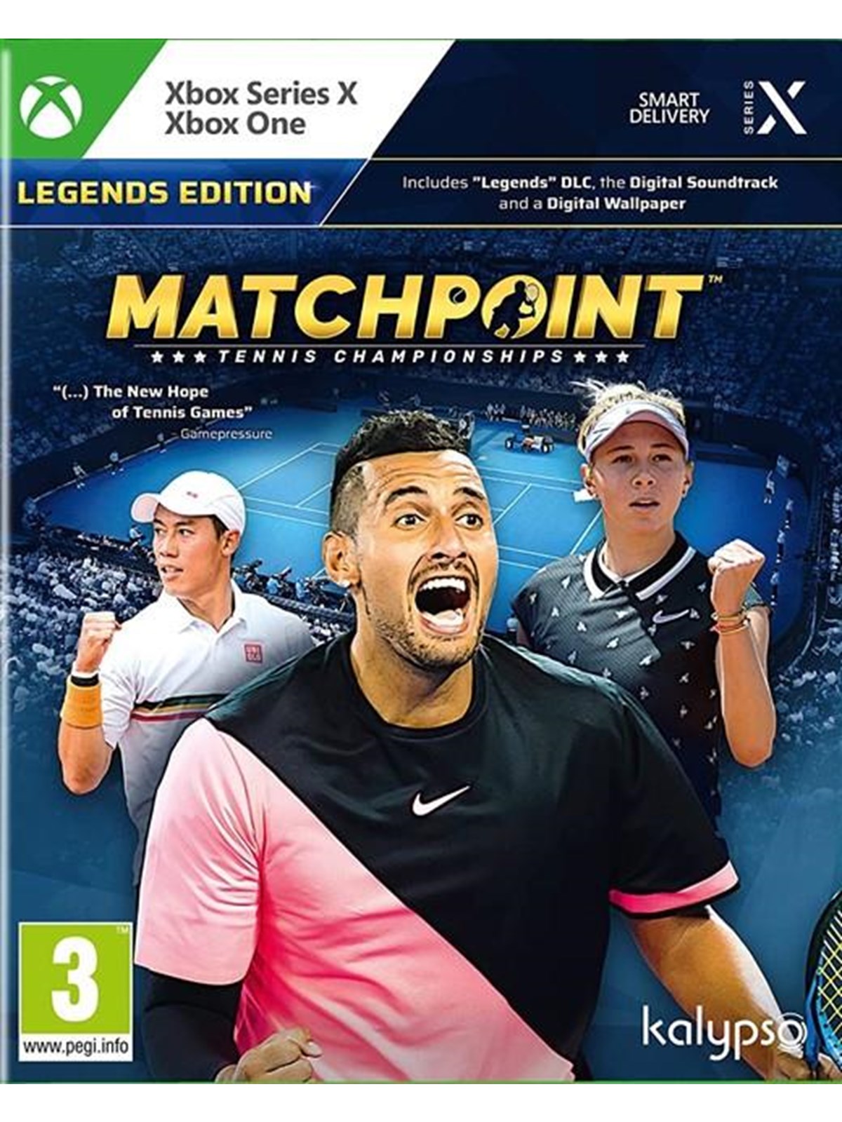 Matchpoint - Tennis Championships - Legends Edition - Microsoft Xbox One - Sport - PEGI 3