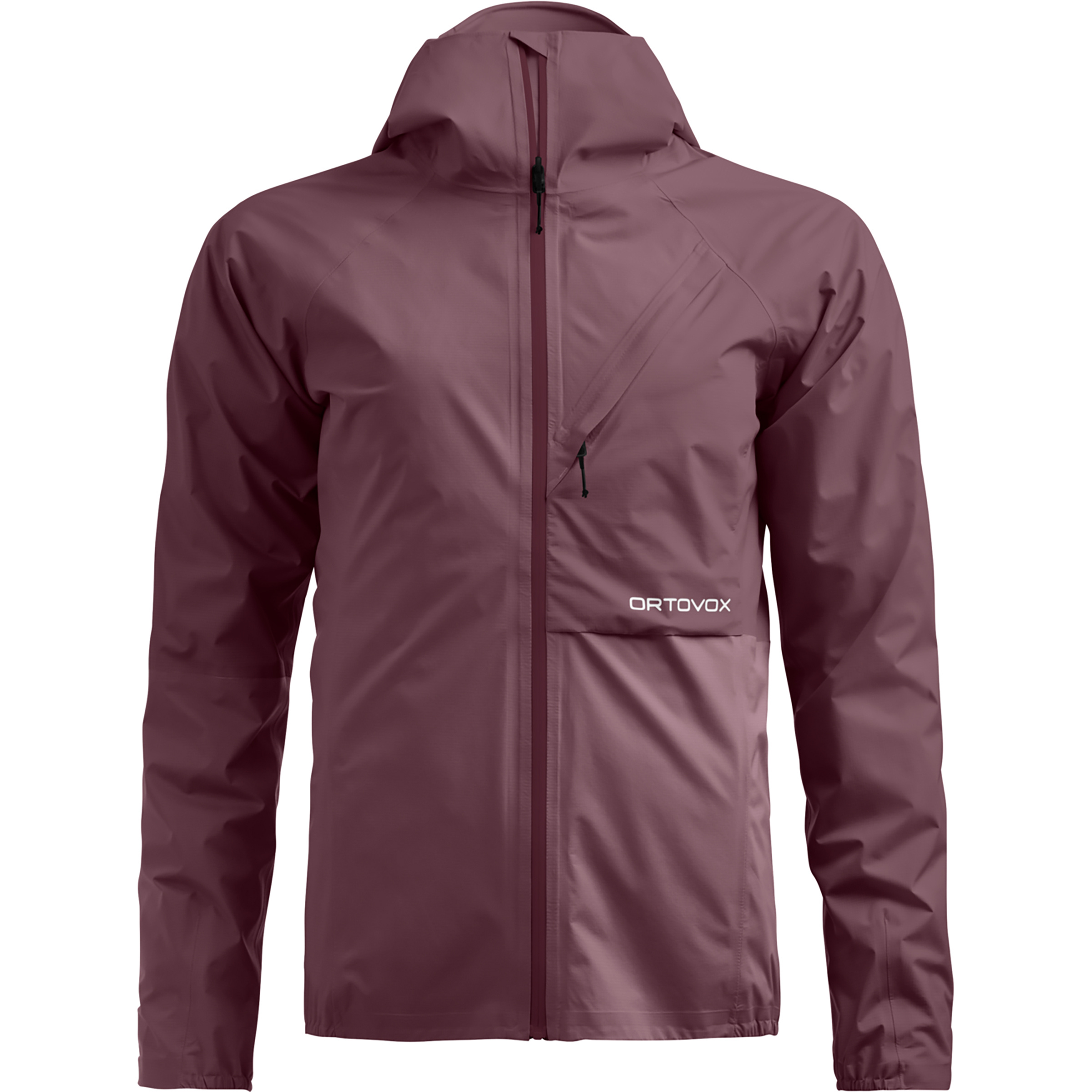 Ortovox Trace 2.5l Damen Regenjacke lila Größe S Bergsteigen Klein verpackbar Merinowolle | Lyocell (Tencel)