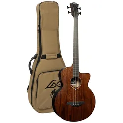 Lâg Guitars Sauvage Bce (Akustik Bass, Graphit), Gitarre, Braun