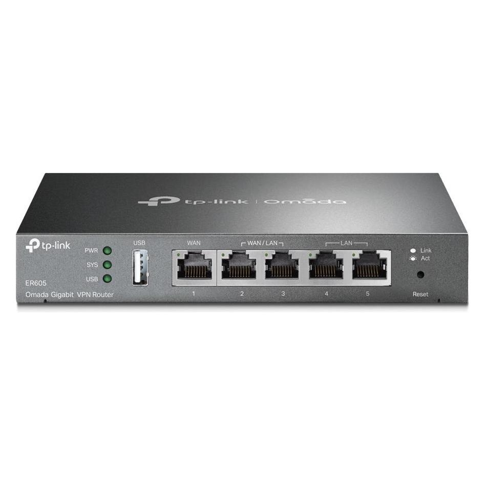 TP-Link ER-605 (TL-R605) Kabelrouter Gigabit Ethernet Schwarz (ER605)