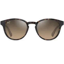 Maui Jim HIEHIE _ Glänzend Dunkelhavanna mit Gelb transparent (HS636-10)