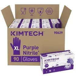 KIMTECH SCIENCE Einweghandschuh Purple Nitrile Gr. XL/9 100 Stück je Box - XL