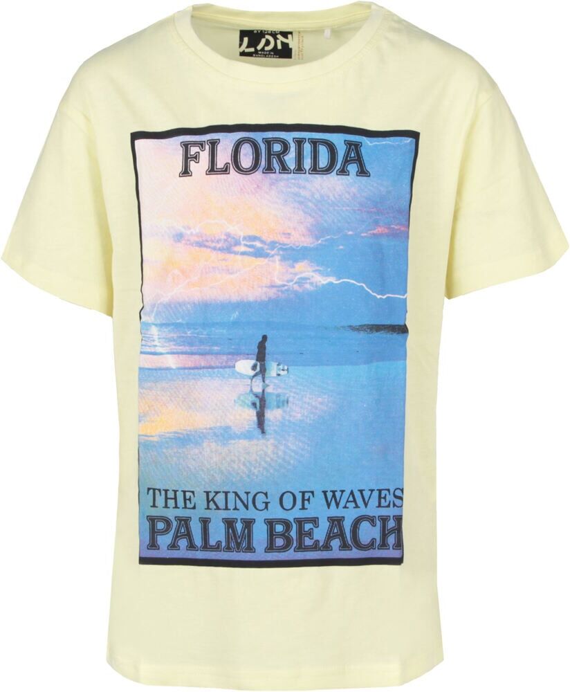Losan florida camiseta manga corta niño Amarillo (8)