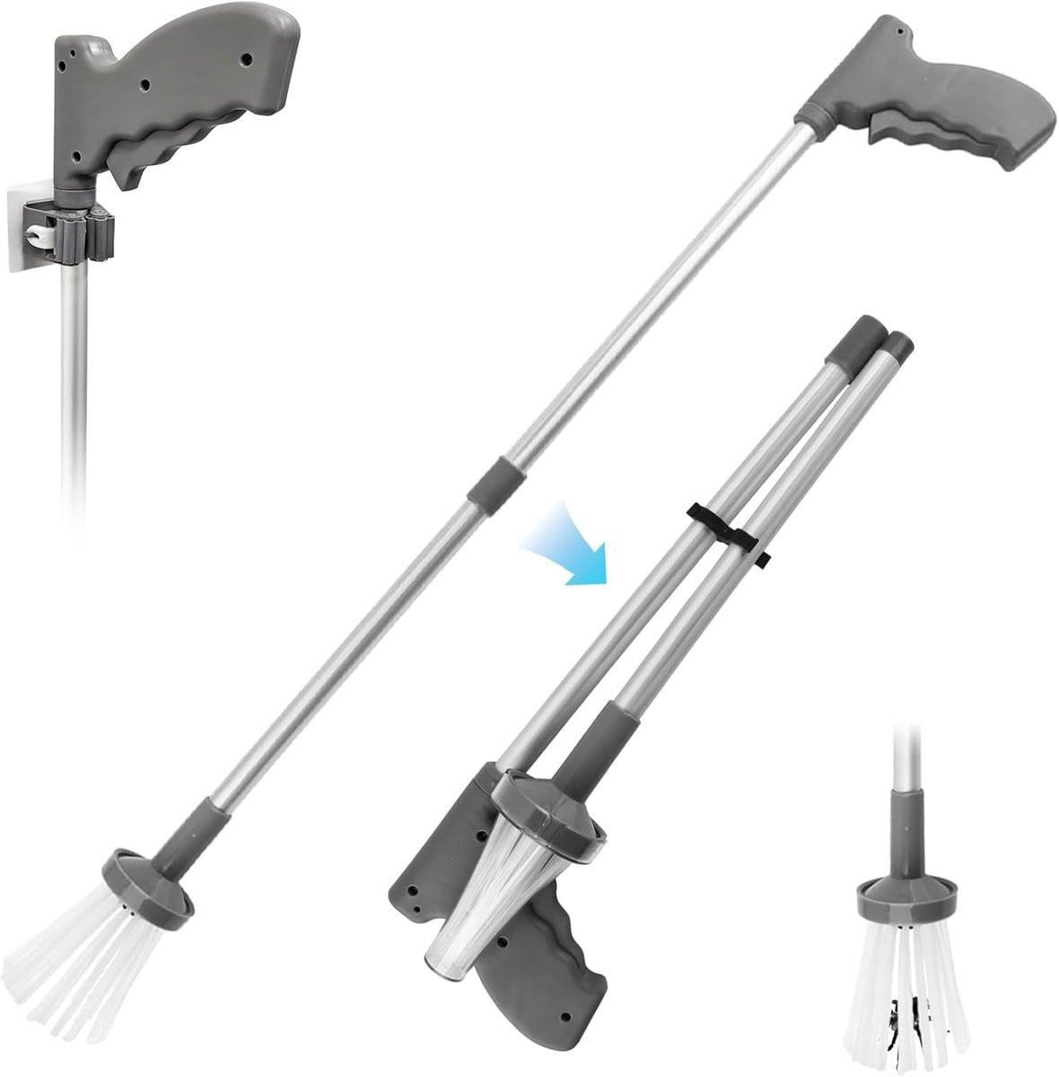 Opvouwbare wespenval met bevestigingsclip, 80 cm