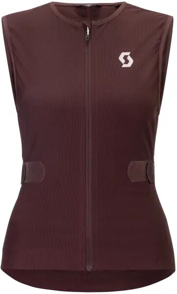 Scott Airflow Womens Vest (L - Cocoa Red)  - Red - Size: Large