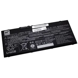 Origin Storage BTI 4C BATTERY FUJITSU E558 (4 Zellen, 3490 mAh), Notebook Akku, Schwarz