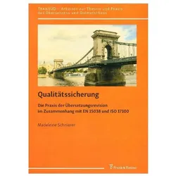 Qualitätssicherung, Fachbücher von Madeleine Schnierer