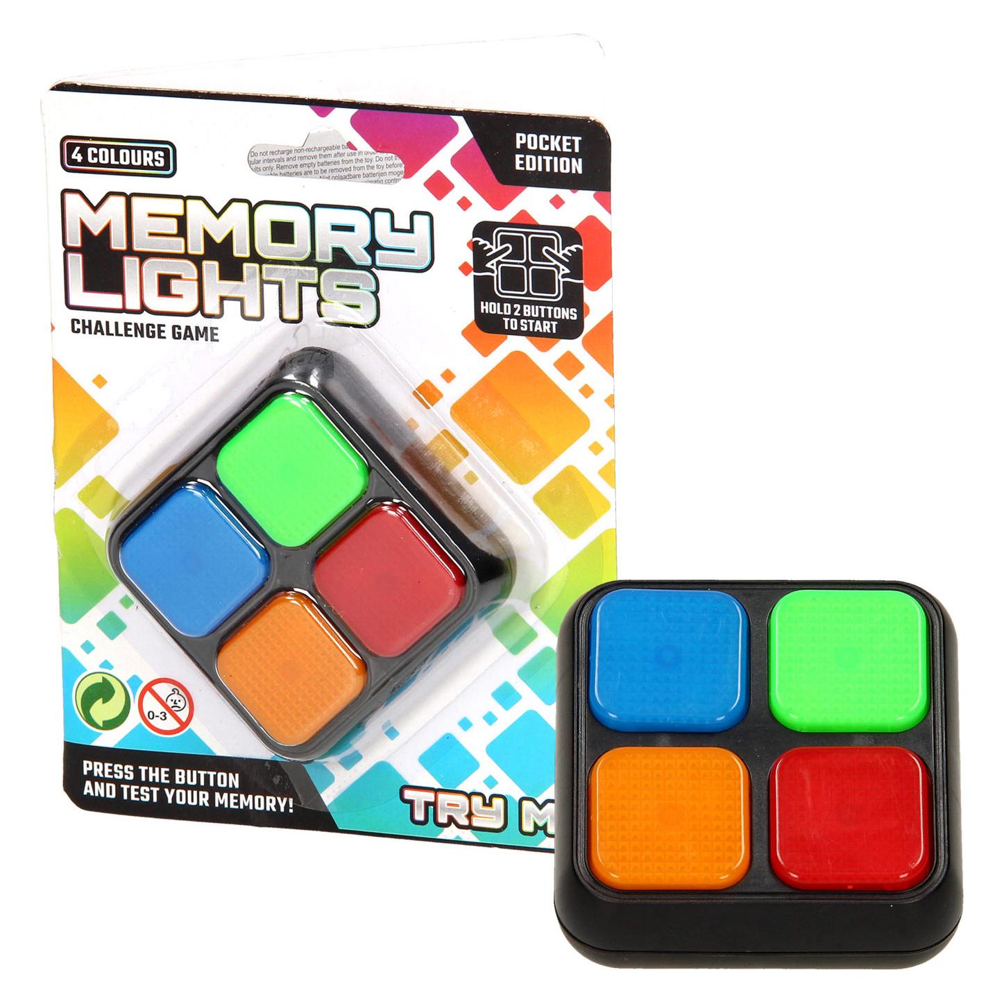 Johntoy Memo Spiel Light & Sound Pocket (Multilingual, 1 Spieler) (24350)