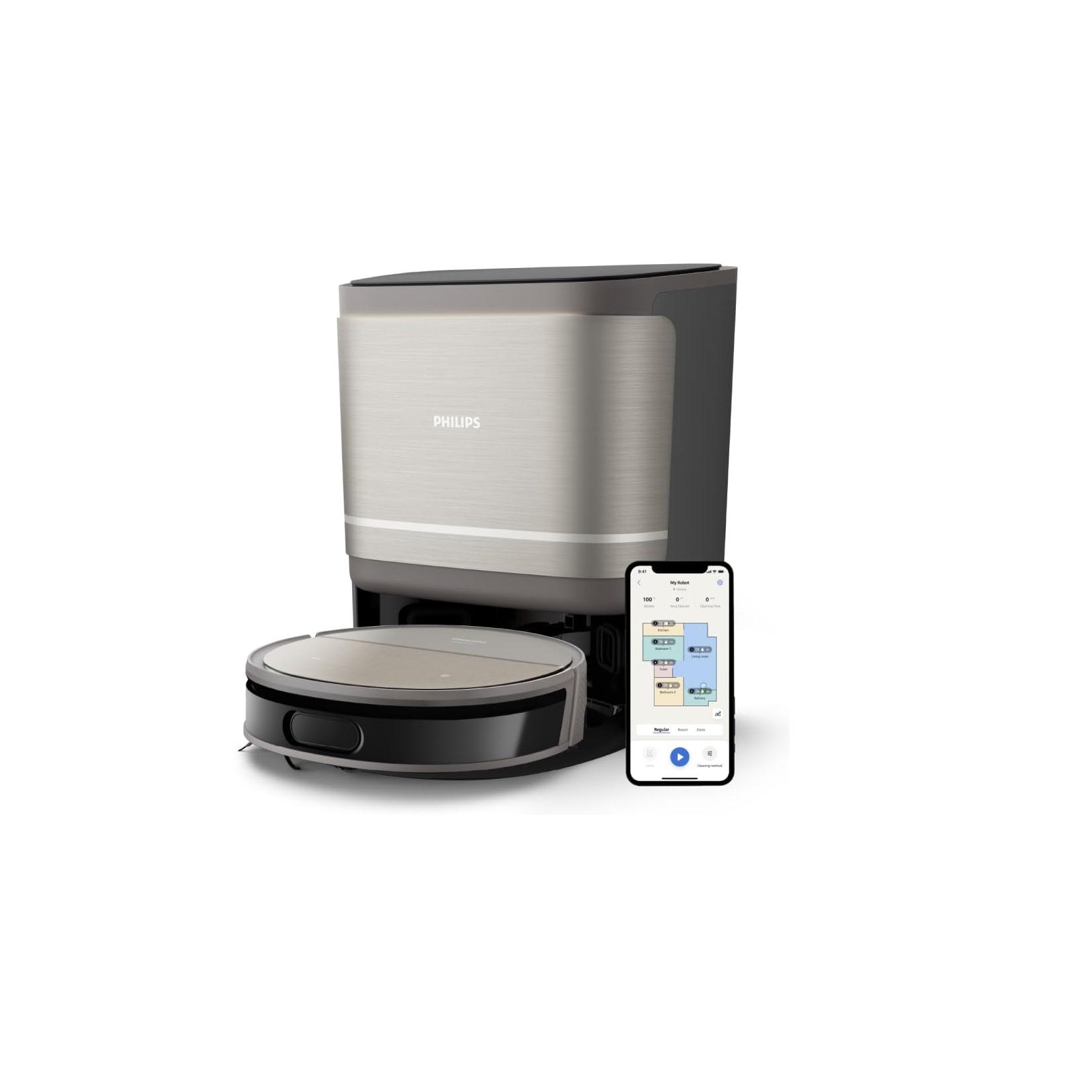 Philips XU9100/10 HomeRun Aqua Saugroboter mit Wischfunktion