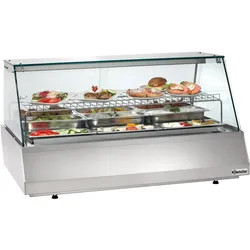 Bartscher Kalte Theke 3/1 GN Kantglas