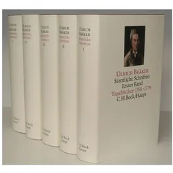 Bräker, Sämtliche Schriften Gesamtwerk, Belletristik von Ulrich Bräker