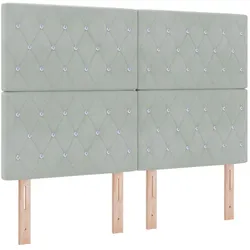 vidaXL, Boxspringbett, Boxspringbett (140 x 190 cm)