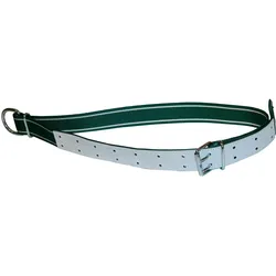 Kerbl Halsb.grün/weiss,150x5cm mit Ovalglied und D-Ring (Hund), Halsband + Leine