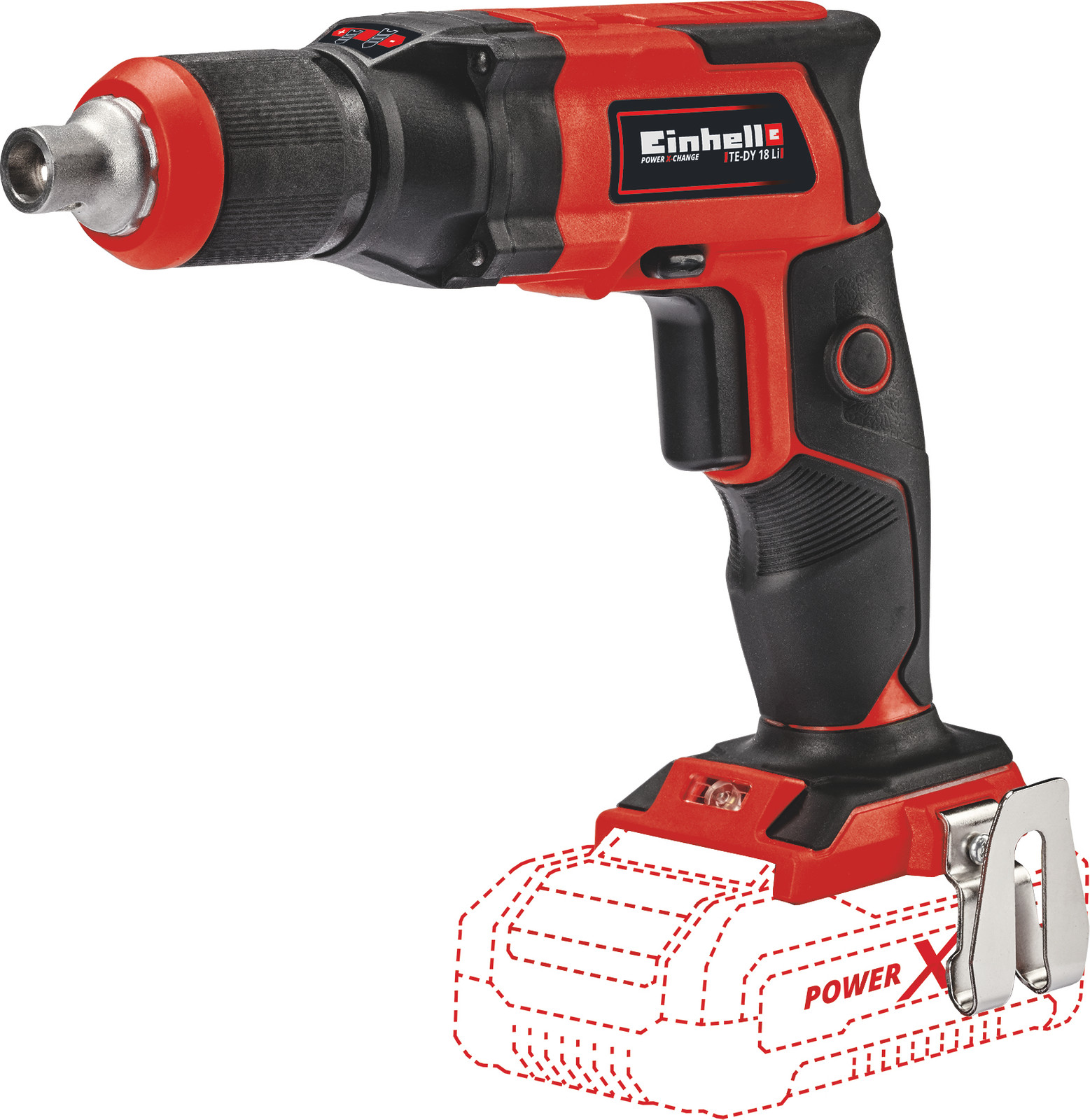 Einhell Power X-Change accu-schroefmachine voor drogebouw TE-DY 18 Li-Solo