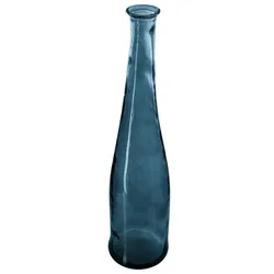 Atmosphera - Lange Vase aus Recyclingglas, Ø 18 x 79 cm