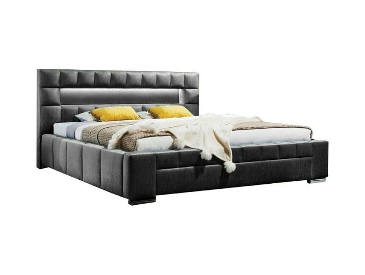 Xlmoebel Bett Luxus Doppelbett mit LED-Beleuchtung und modernem Design (Bett), Hergestellt in Europa