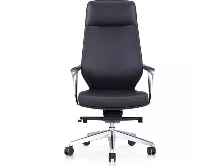 mutoni - Bürodrehstuhl Kunstleder, One Size, Schwarz
