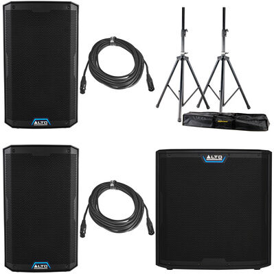 Alto TS 410/15S Basis Bundle Noir