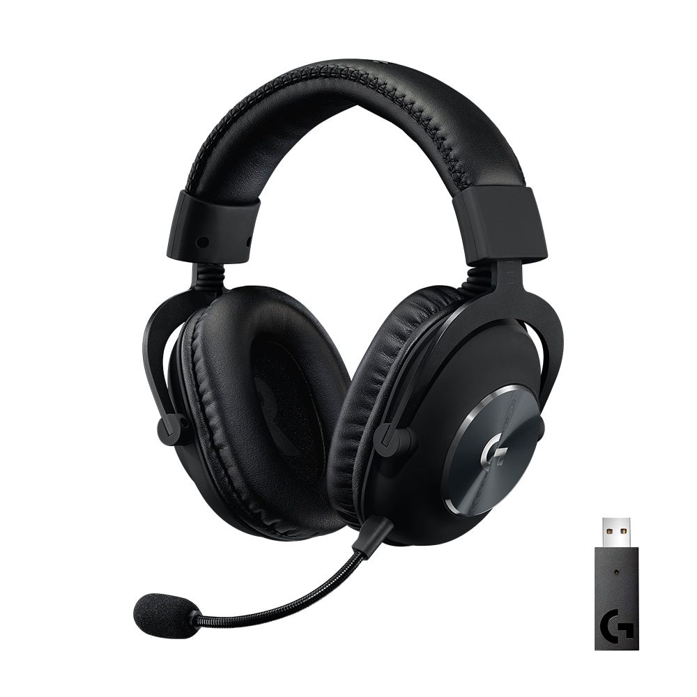 Logitech G PRO X LIGHTSPEED Gaming Headset kabellos (Funk) Schwarz