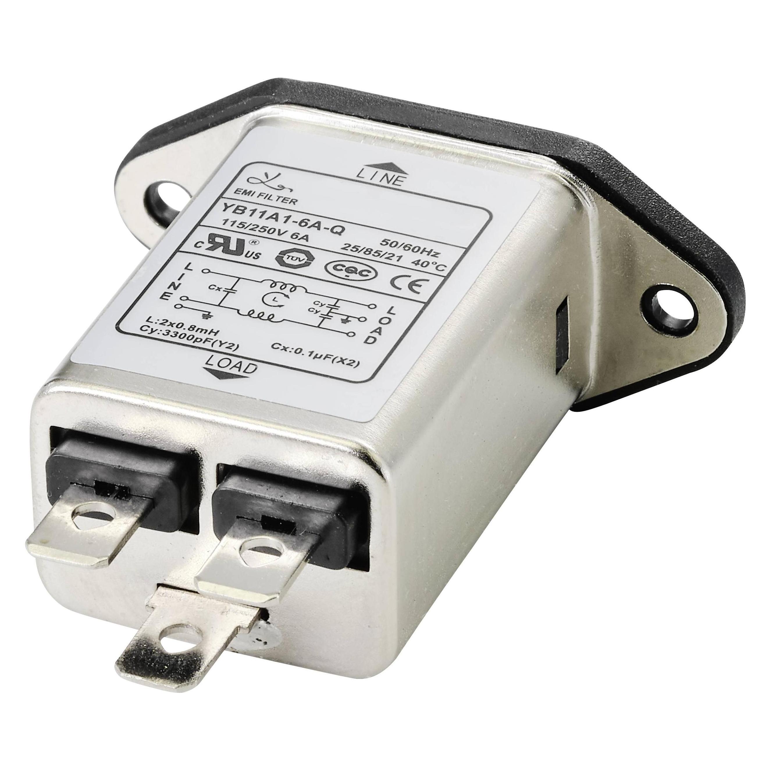 Tru Components Netzfilter mit Kaltgerätebuchse (TC-10101412)