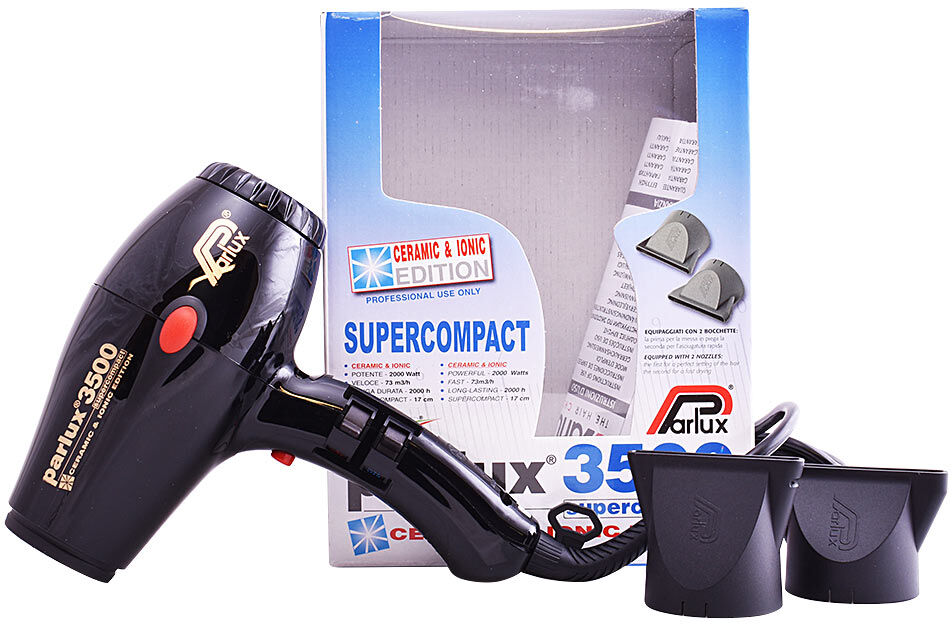 Sèche-cheveux Parlux 3500 Supercompact #noir