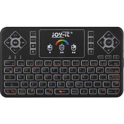 Joy-it TASTAMINI01 Funk Tastatur Deutsch, QWERTZ Schwarz Integriertes Touchpad