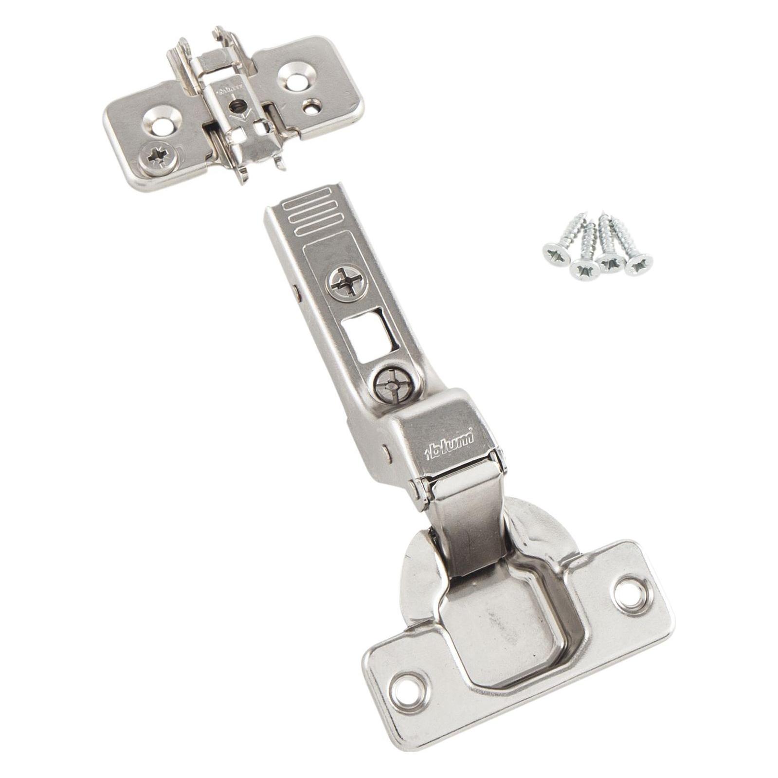 Blum Clip Top Topfscharnier Innenanschlag 107° ohne Feder Möbelscharnier 2 Stück (46929120)