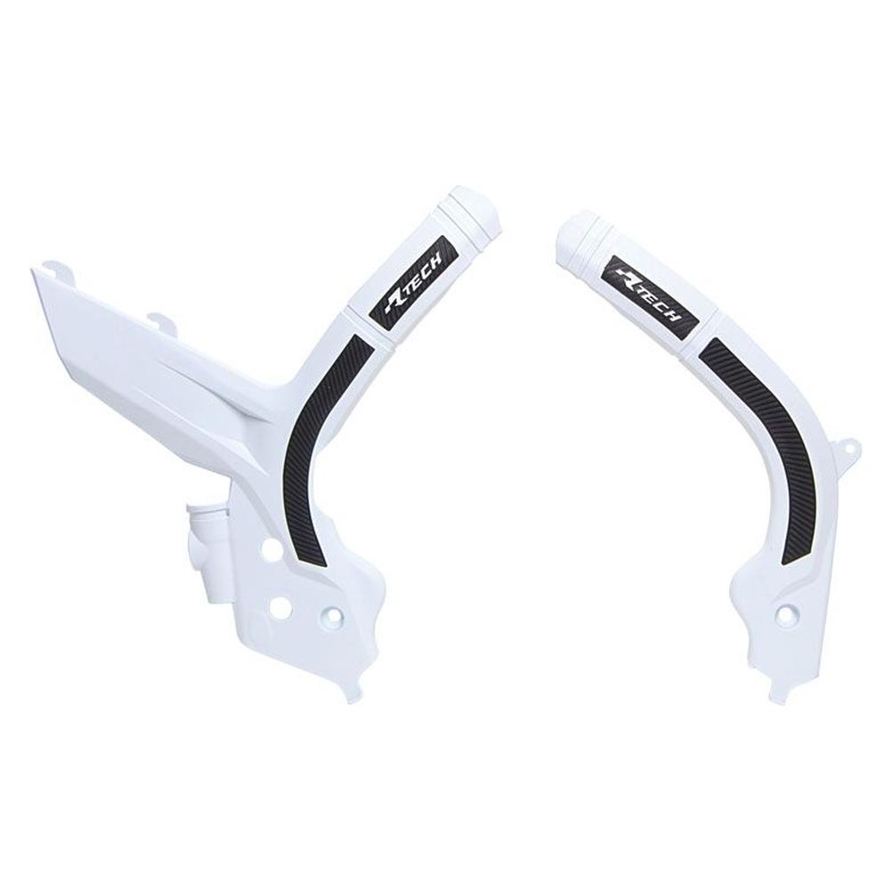 Racetech (RTECH) Rahmenschützer (Satz) Bi-Material Super Grip KTM SX 125/150/250 '19-21, SXF (PRTKTMBNNR2)