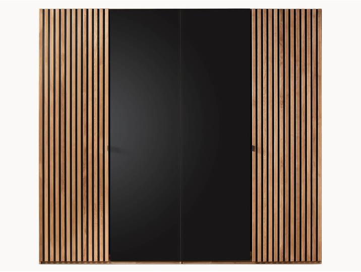 Drehtüren-Kleiderschrank Acustica - 5-türig