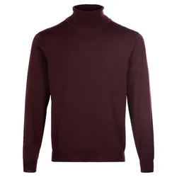 Rollkragen-Pullover Peter Hahn rot, 56