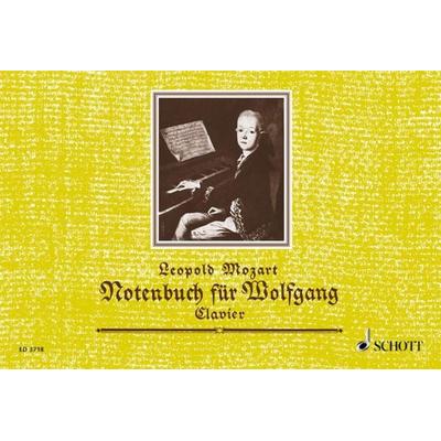 Notenbuch für Wolfgang -