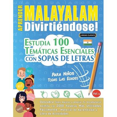 Aprender Malayalam Divirtiéndose! - Para Niños, Taschenbuch von Linguas Classics, Linguas Classics