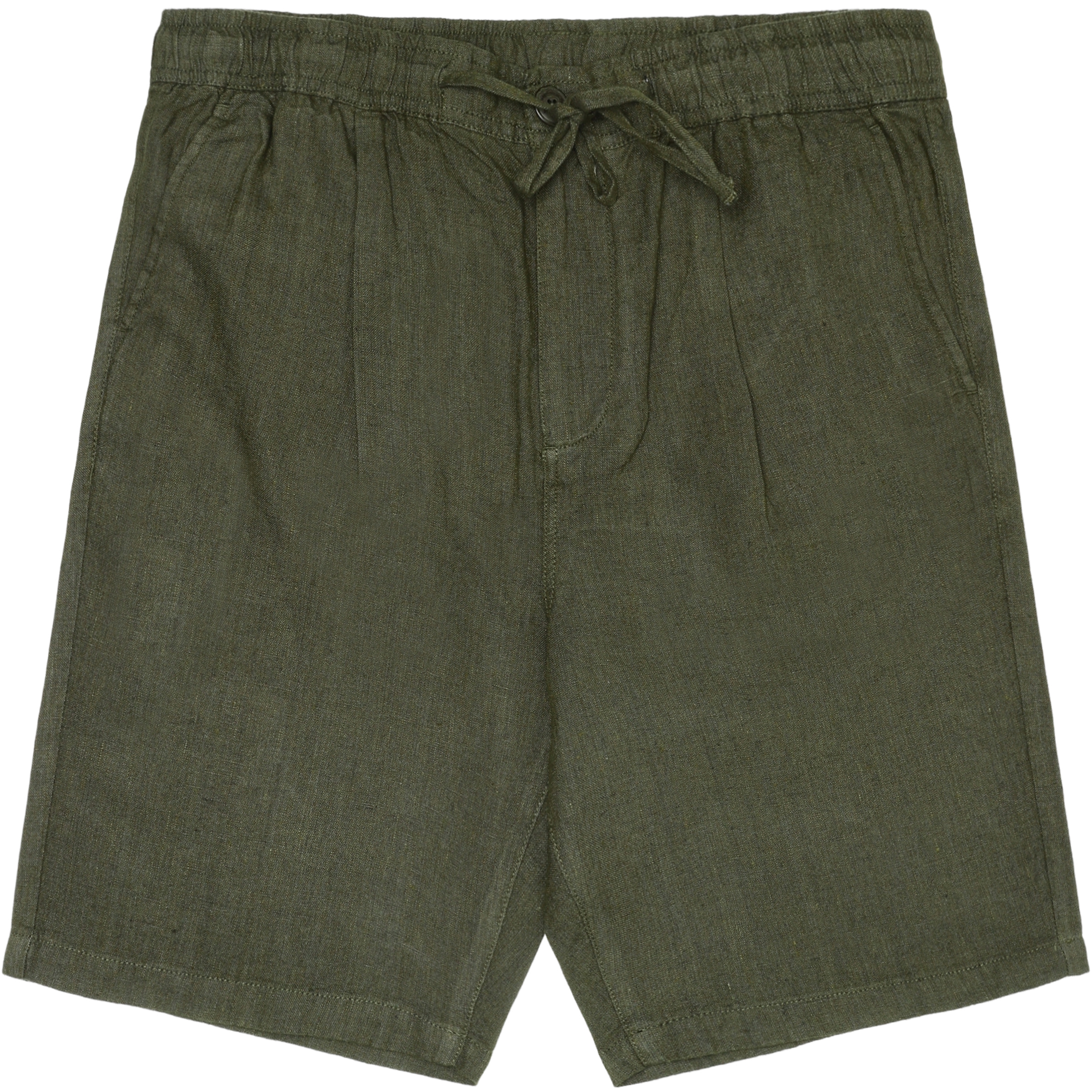 KnowledgeCotton Apparel Fig Loose Linen Herren Jeans & Freizeithose oliv Größe M Lifestyle Hautfreundlich