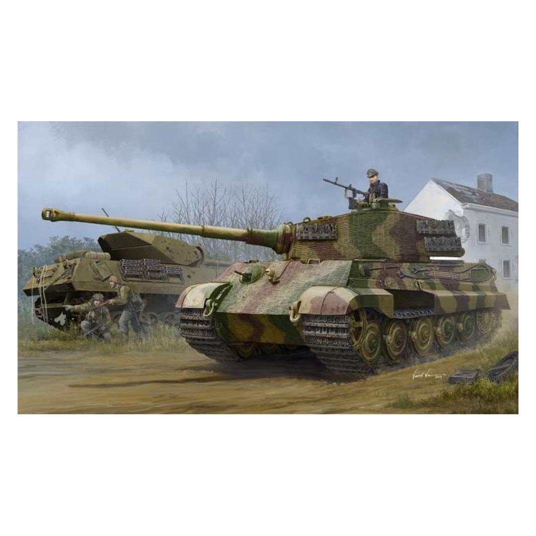 Hobby Boss Pz.Kpfw.VI Sd.Kfz.182 Tiger II (Henschel 1944 Production) w/Zimmerit (84531)