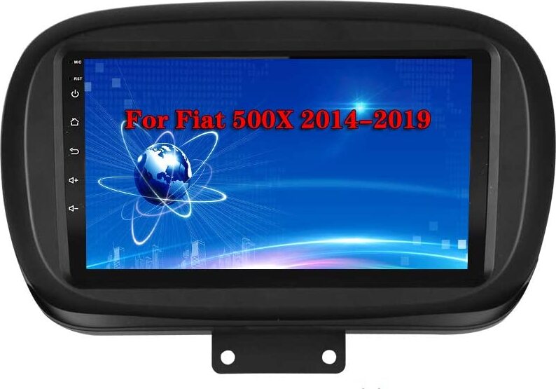 9" Touchscreen Android Autoradio Navigation GPS CarPlay für FIAT 500X 2014-2019 4GB RAM 64GB ROM