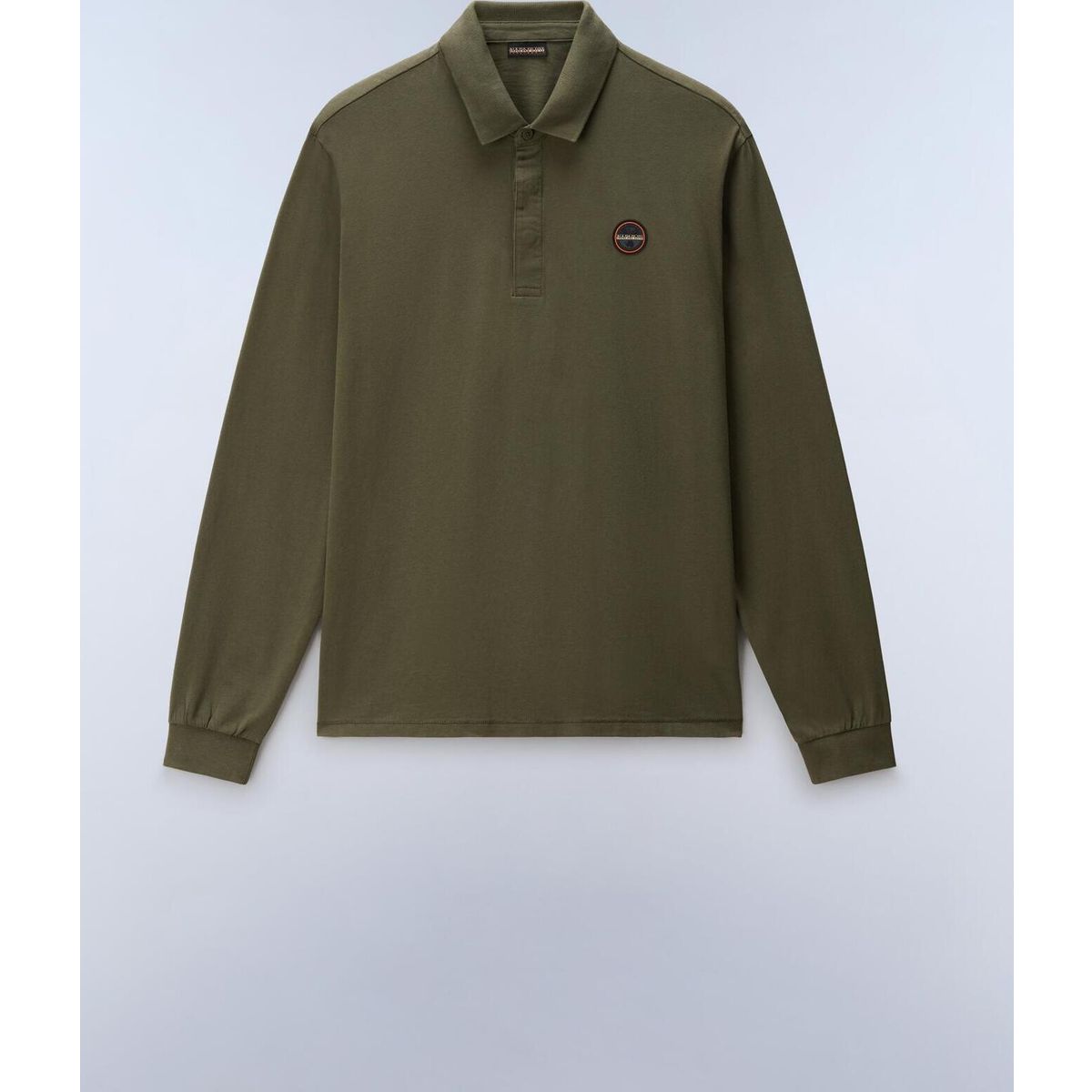Napapijri E-badge LS olive night g1f (G1F) S NP0A892GG1F1006