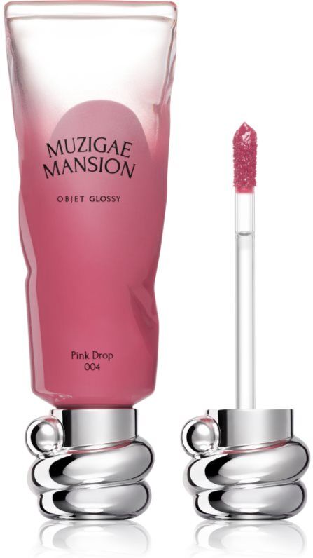 MUZIGAE MANSION Objet Glossy hydrating lip gloss shade 004 Pink Drop 6 g
