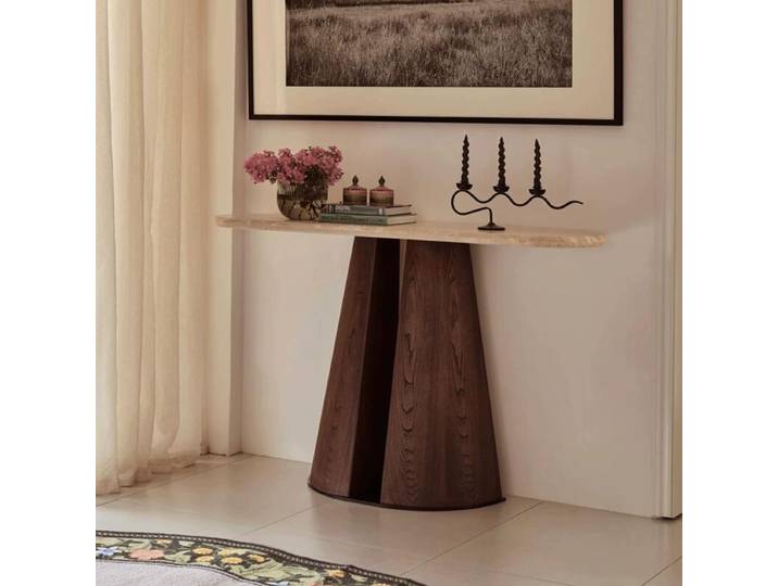 Table d'entrée au Design Unique, Console nordique moderne et minimaliste, meuble de salon Mobile Unique