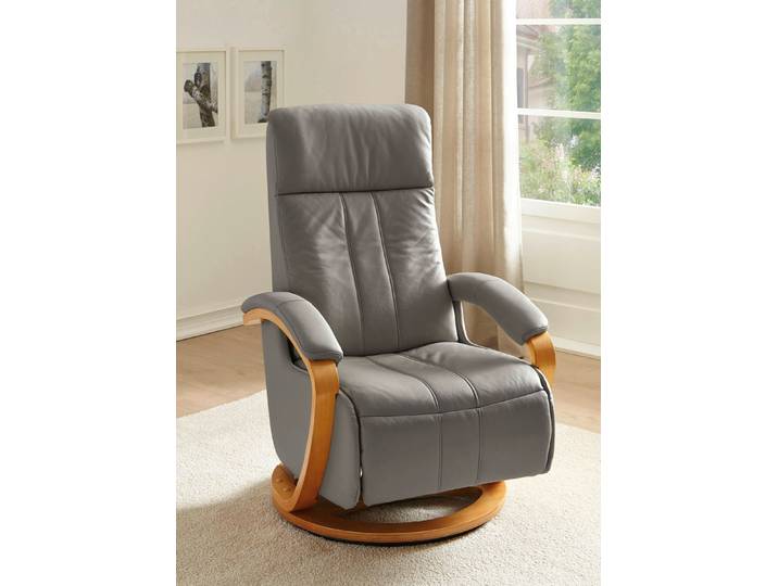 Relaxsessel mit Fußstütze, Grau