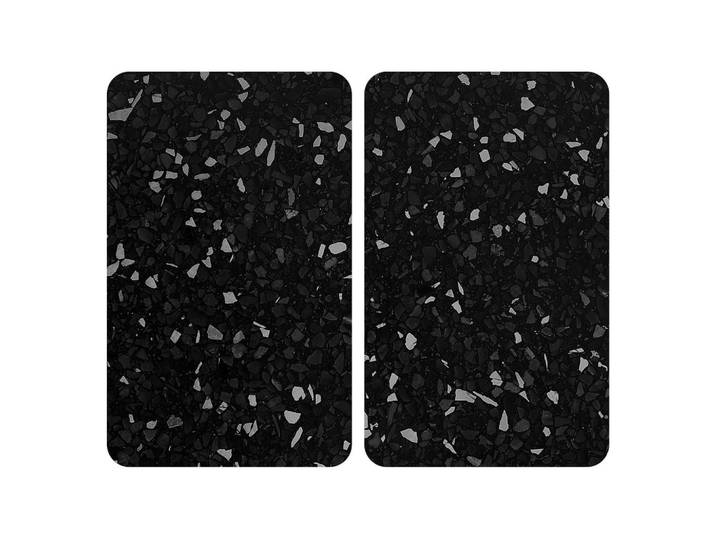 Wenko Herdabdeckplatten aus Glas, Schwarz, 30x5.5x52 cm, Küchen, Küchenelektrogeräte, Herde, Herdabdeckplatten
