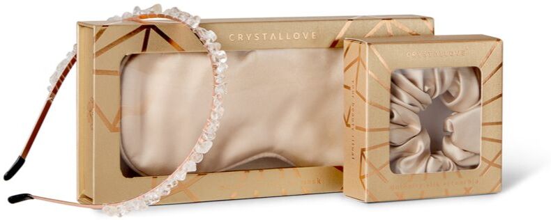 Crystallove Gold Silk Set ensemble pour cheveux