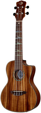 Luna Guitars Uke High Tide Koa Concert w/Pr naturel