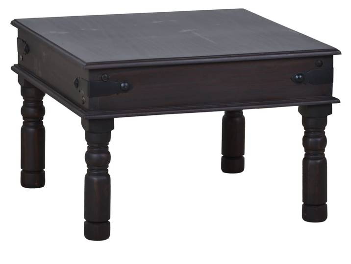 MiaMöbel Couchtisch Colombo 120x60cm Massivholz Pinie Kolonialstil Indien Indisch
