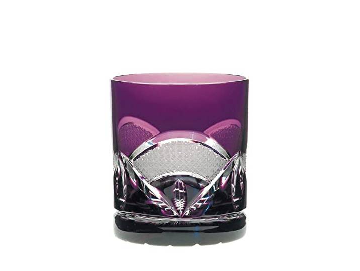 ARNSTADT KRISTALL Whiskyglas Mon Plaisir amethyst (9 cm) - Kristallglas mundgeblasen · handgeschliffen · Handmade in Germany